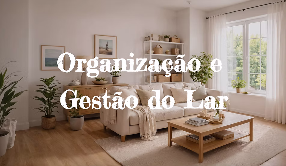 Organizacao e gestao do lar do meupequenosol