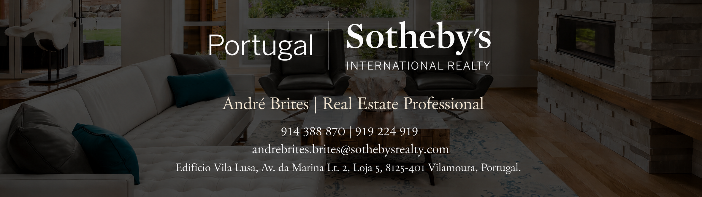Andre Brites, profissional de imobiliario
